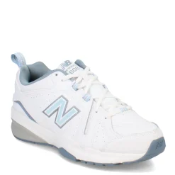 Clearance New Balance Women's , 608V5 Crosstraining Sneaker White Blue
