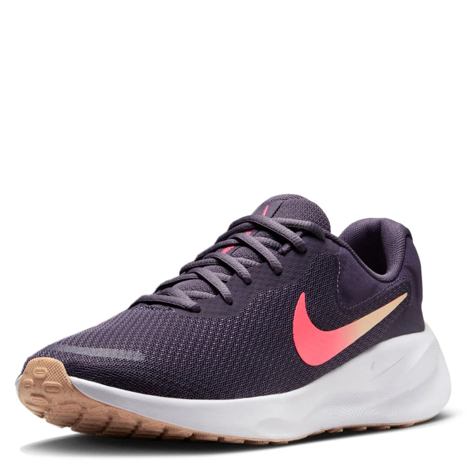 Clearance Nike Women's , Revolution 7 Running Shoe Dark Raisin/Crimson Tint-White-Hot Punch