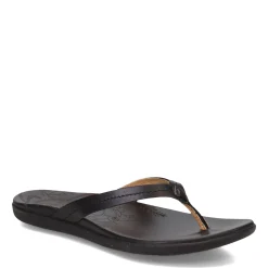 OluKai Women's , Honu Sandal Solid Black