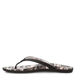 Best OluKai Women's , Ho'opio Hau Sandal Black Camo