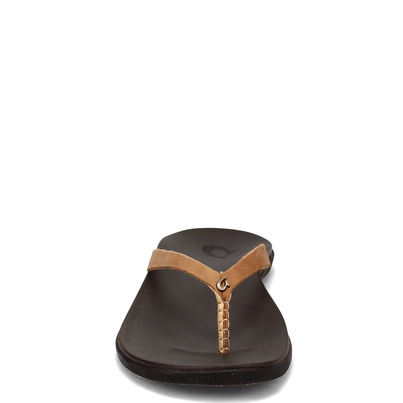 OluKai Women's , Ho'opio Thong Sandal Brown