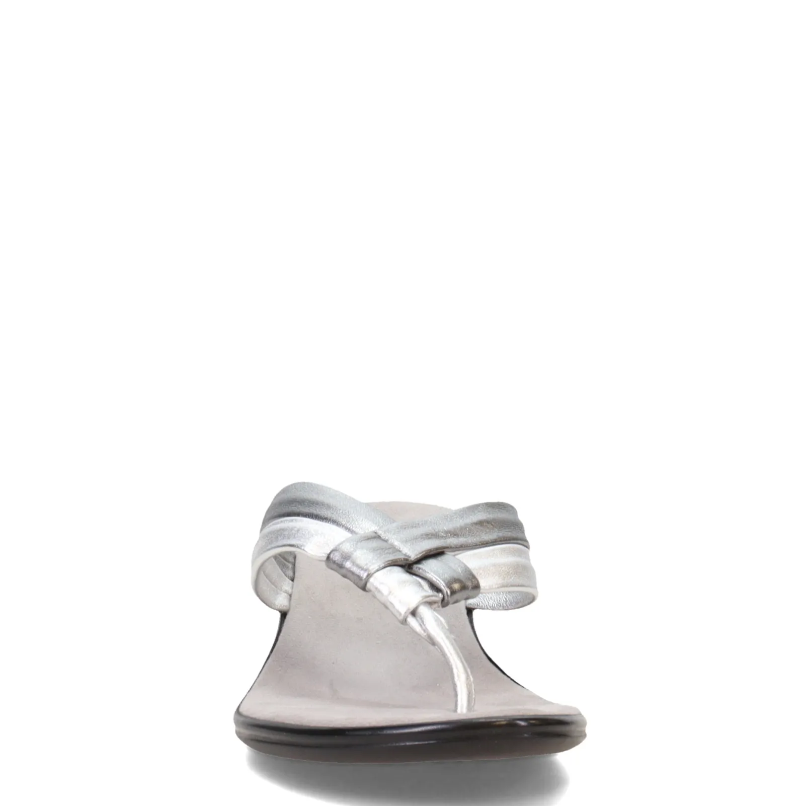 New Onex Women's , Melba Sandal Pewter Silver Metallic Mix