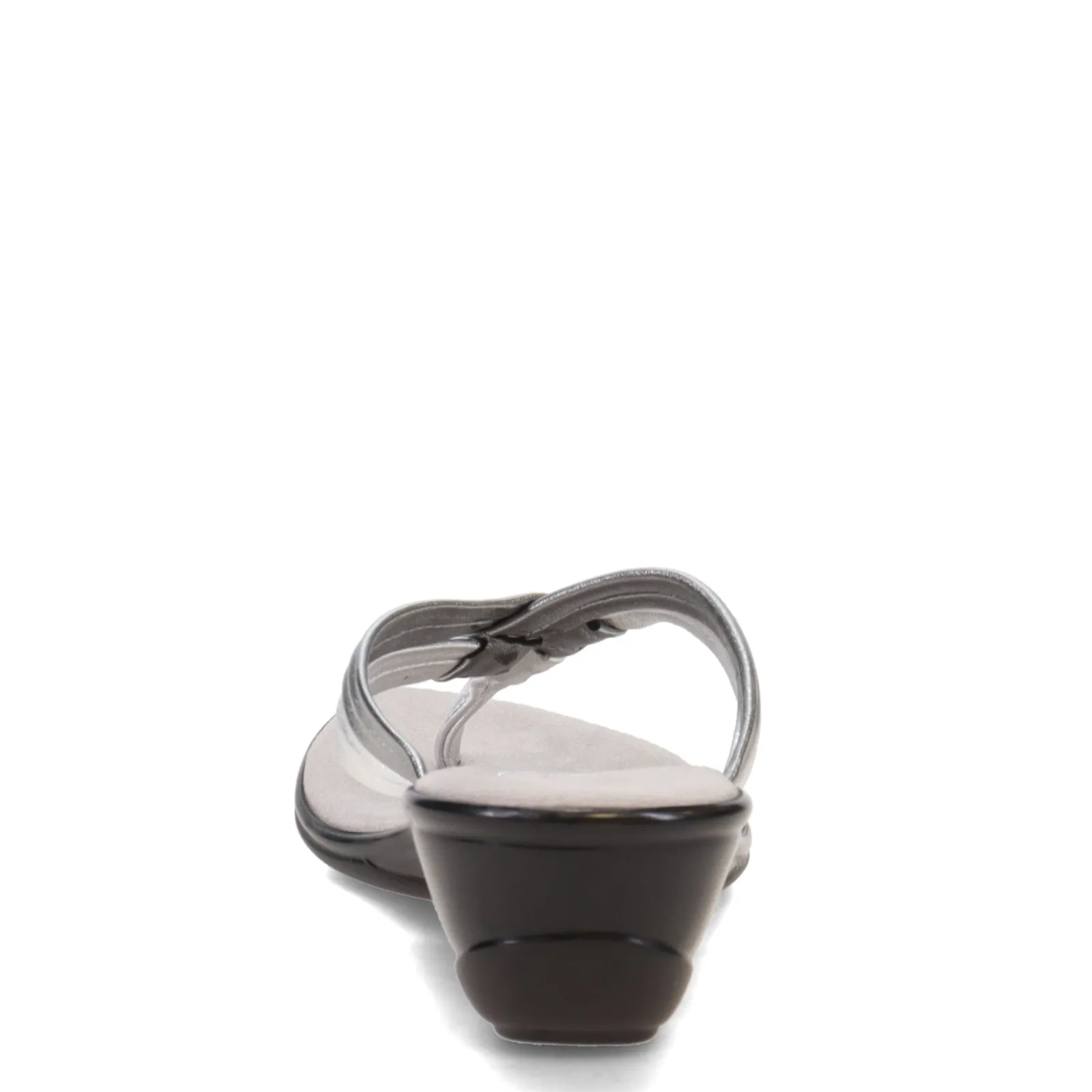 New Onex Women's , Melba Sandal Pewter Silver Metallic Mix