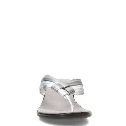 Clearance Onex Women's , Melba Sandal Pewter Silver Metallic Mix