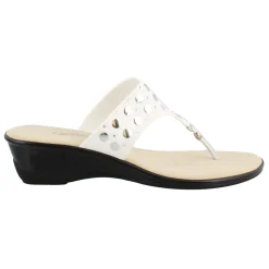 New Onex Women's , Mermaid Wedge Sandals White