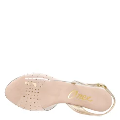 Best Onex Women's , Suzanne Sandal Gold Platinum