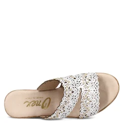 New Onex Women's , Theresa Sandal White