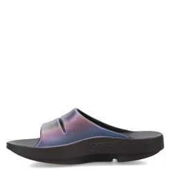 OOFOS Women's , OOahh Slide Sandal Midnight Spectre