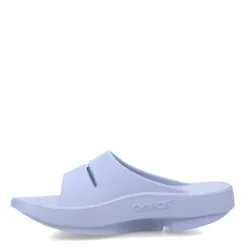 New OOFOS Women's , OOahh Slide Sandal Neptune Blue