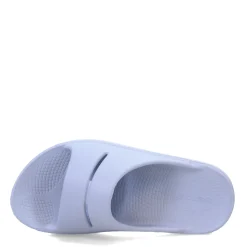 New OOFOS Women's , OOahh Slide Sandal Neptune Blue