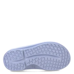 New OOFOS Women's , OOahh Slide Sandal Neptune Blue