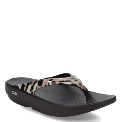 Outlet OOFOS Women's , OOlala Sandal Cheetah