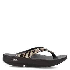 Outlet OOFOS Women's , OOlala Sandal Cheetah