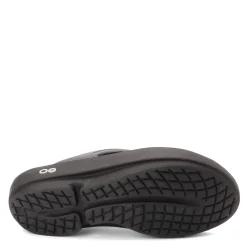 OOFOS Women's , OOlala Sandal Black Patent