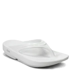 New OOFOS Women's , Oolala Sandal White