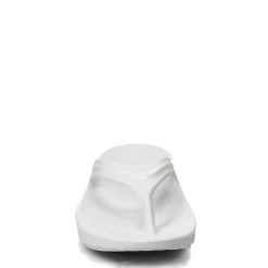 New OOFOS Women's , Oolala Sandal White