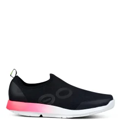 Discount OOFOS Women's , OOmg Sport Sneaker Black / Pink Fade