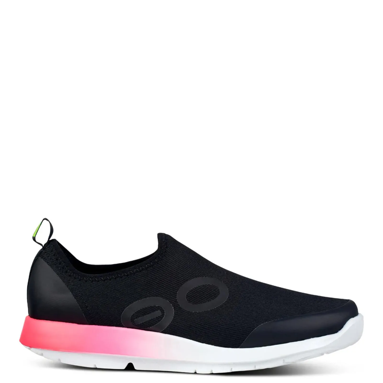 Discount OOFOS Women's , OOmg Sport Sneaker Black / Pink Fade
