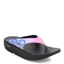New OOFOS Women's , OOriginal Sandal Sunset Tide