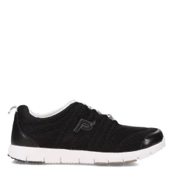 Clearance Propet Women's , Travel Walker II Walking Shoe Black Mesh