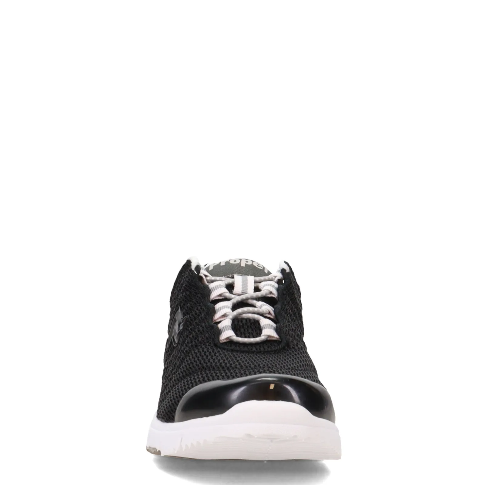 Clearance Propet Women's , Travel Walker II Walking Shoe Black Mesh