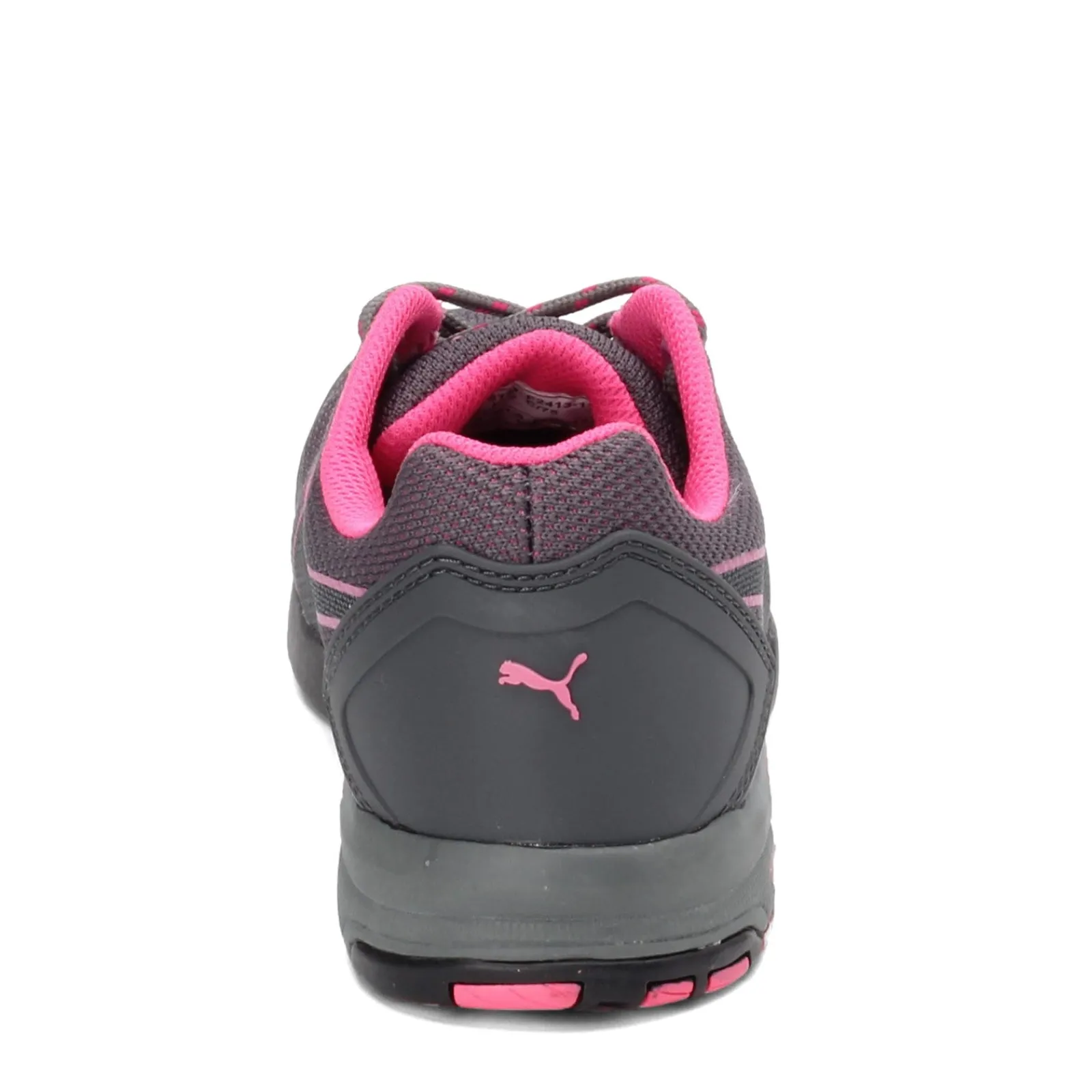 Best Puma Safety Women's Puma, Celerity Knit Steel Toe Work Shoe Gray Pink