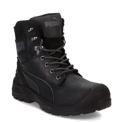 New Puma Safety Women's PUMA, Conquest 7 Composite Toe SR WP EH Work Boot Black