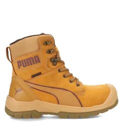 Outlet Puma Safety Women's PUMA, Conquest 7 Composite Toe SR WP EH Work Boot Wheat