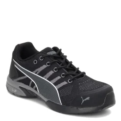 Puma Safety Women's , Celerity Knit Steel Toe Work Shoe Black Gray