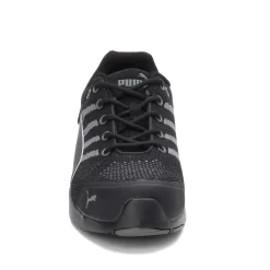 Puma Safety Women's , Celerity Knit Steel Toe Work Shoe Black Gray
