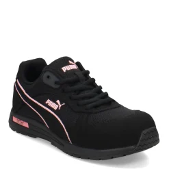 Online Puma Safety Women's , Frontside Low Work Shoe Black Pink
