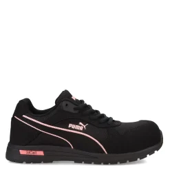 Online Puma Safety Women's , Frontside Low Work Shoe Black Pink