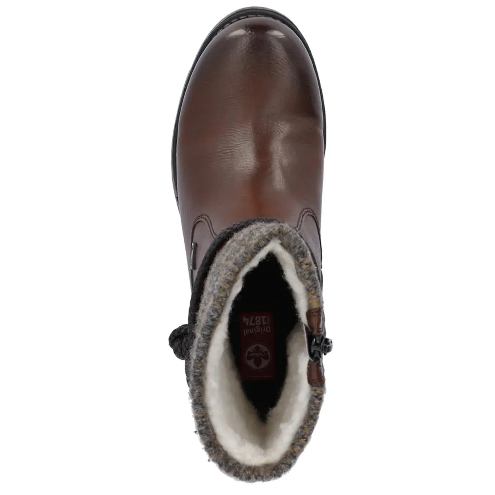 Rieker Women's , 76988 Boot Brown