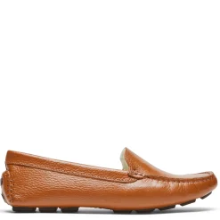 Sale Rockport Women's , Bayview Lined Moc Slipper Tan