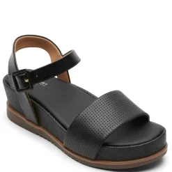 Clearance Rockport Women's , Delanie Sandal Black