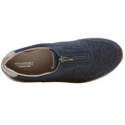 Best Rockport Women's , Trustride ProWalker Center Zip Walking Shoe Blue