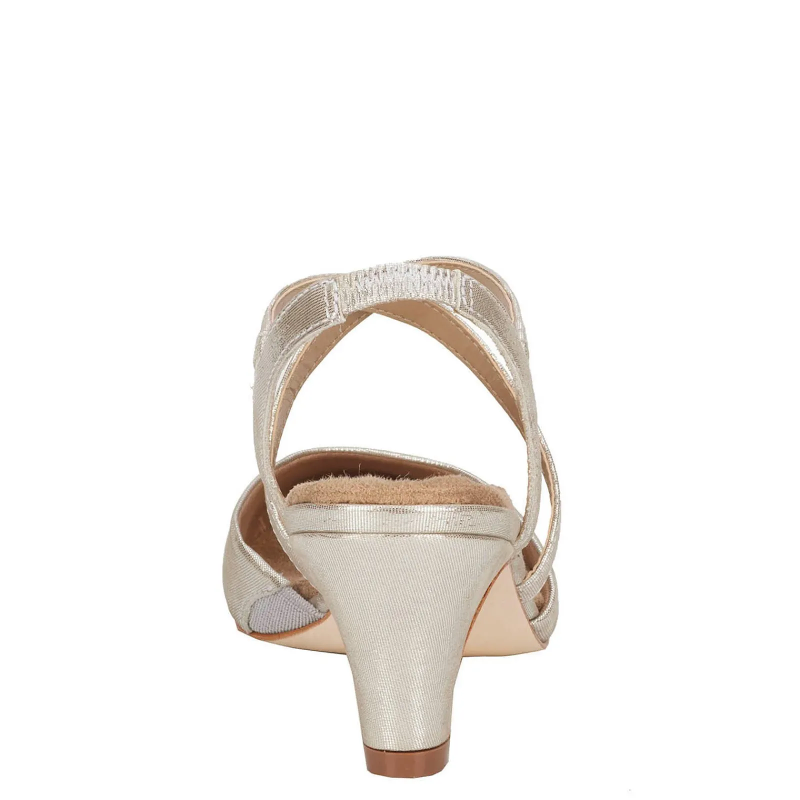 Best Ros Hommerson Women's , Caliente Pump Silver Glitter Leather