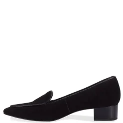 Best Ros Hommerson Women's , Honey Pump Black Suede/ Patent Leather