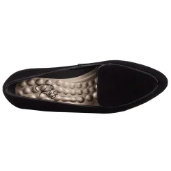 Best Ros Hommerson Women's , Honey Pump Black Suede/ Patent Leather