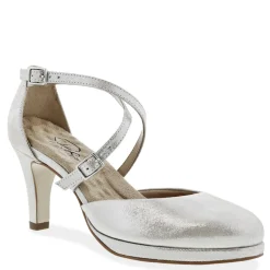 Sale Ros Hommerson Women's , Pammy Pump Silver Glitter Leather