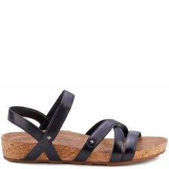 Clearance Ros Hommerson Women's , Pool Sandal Black Leather