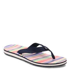 Clearance Roxy Women's , Vista Loreto Flip Flop Blue Pink