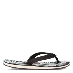 Best Roxy Women's , Vista Loreto Flip Flop Black Floral
