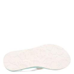 Sale Roxy Women's , Vista Loreto Flip Flop White Blue