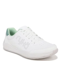 Clearance Ryka Women's , Courtside Pickleball Shoe White / Palm