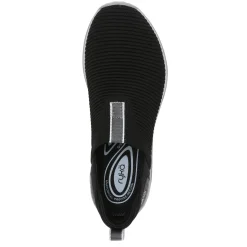 Ryka Women's , Echo Knit Slip-On Sneaker Black /Grey