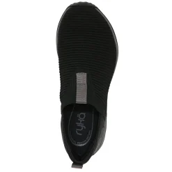 New Ryka Women's , Echo Knit Slip-On Sneaker Black Mix