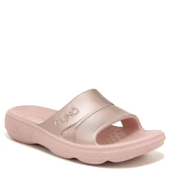Ryka Women's , Restore Slide Recovery Sandal Rose Gold