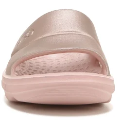 Ryka Women's , Restore Slide Recovery Sandal Rose Gold