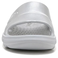 Hot Ryka Women's , Restore Slide Recovery Sandal Silver Grey